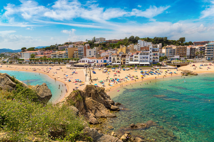 Costa Brava beach Spain