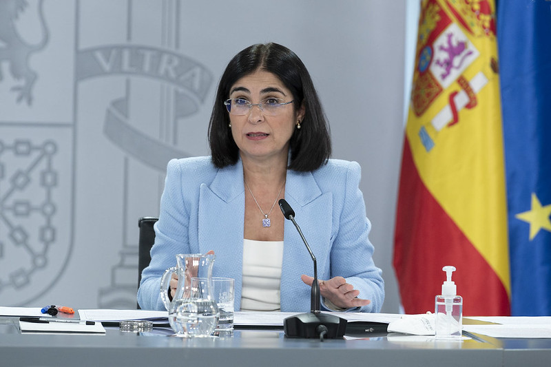 Health Minister Carolina Darias