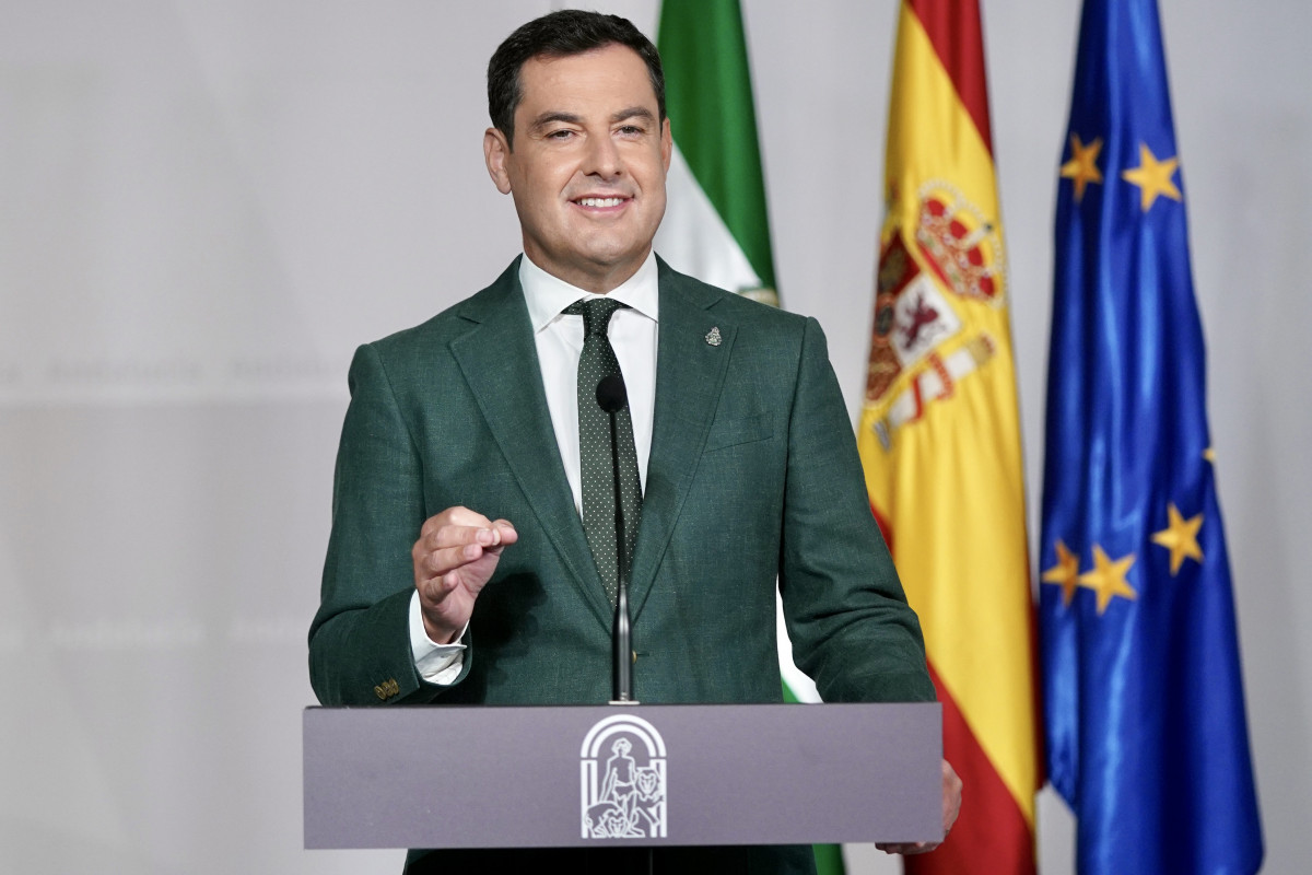 Andalucian President Juan Moreno