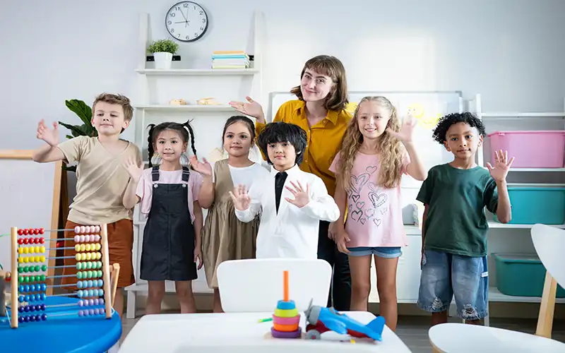 Children at daycare