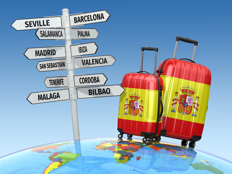 Suitcases from Spain