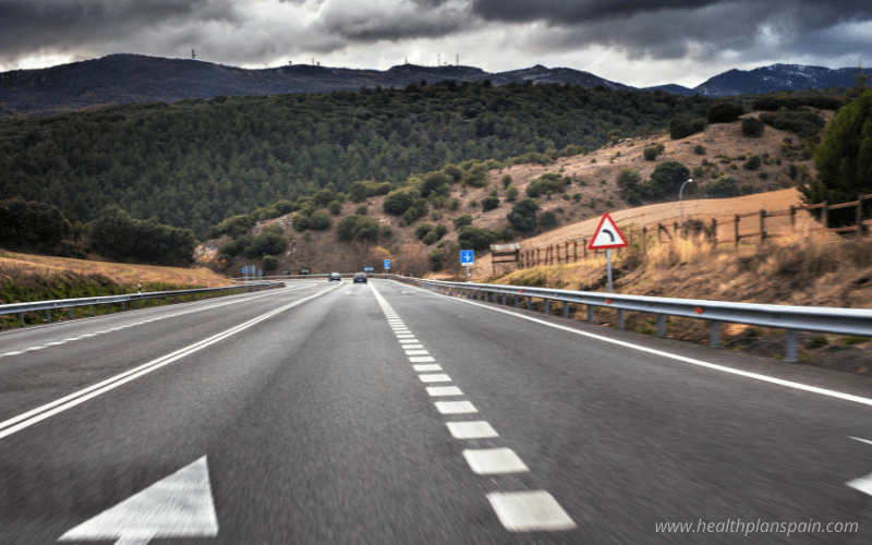 A road in Spain